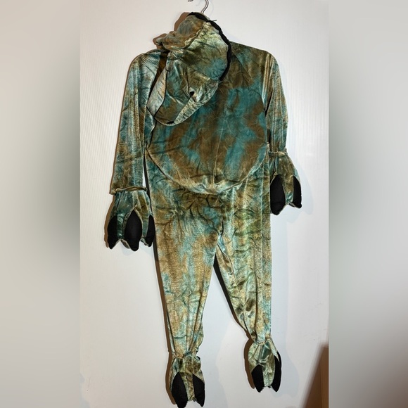 VINTAGE DISNEY STORE ALADAR DINOSAUR MOVIE PLUSH COSTUME CHILD  SMALL VINTAGE - Picture 2 of 3